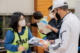 大会会場にて会員専用受付を設置!